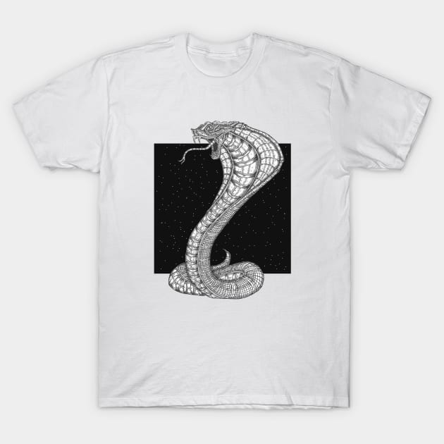 MechaSnake T-Shirt by DanJacksonShop